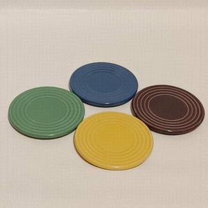 Bosco Ware Coffee Tea Mug Beehive Rings Crate Lot of Saucers 4